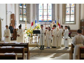 Dankgottesdienst der Kommunionkinder (© Karl-Franz Thiede)